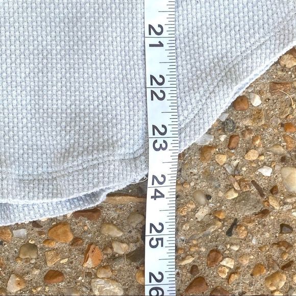 Free People We the Free Bandana Cuff Thermal Top Size M - Picture 4 of 9